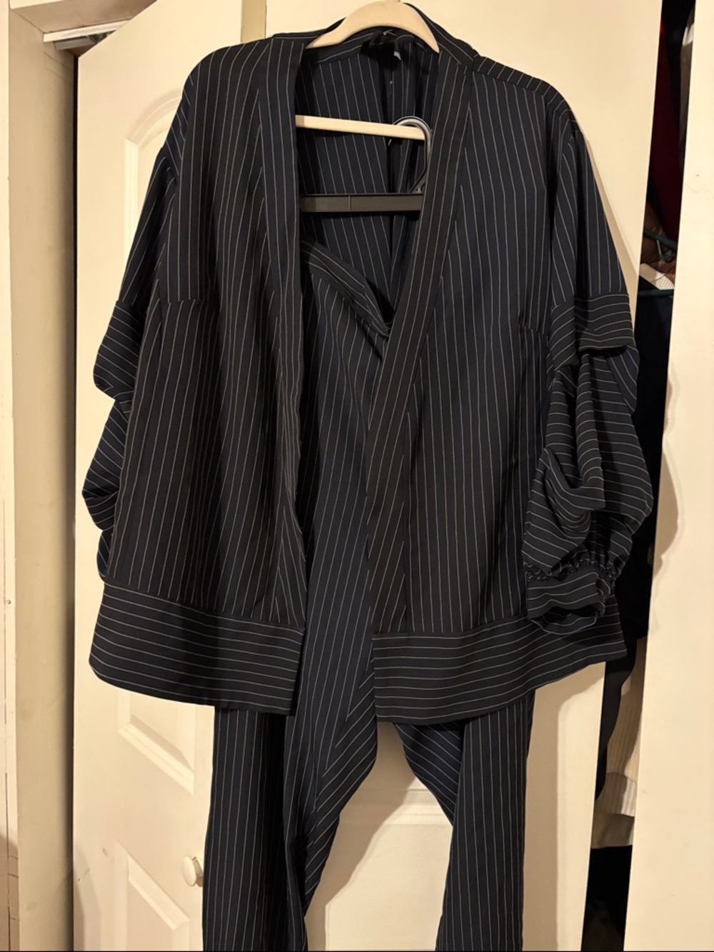 Eloquii stripe pant set